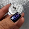 Silhouette (NA032) - Blue Duochrome Nail Art Powder