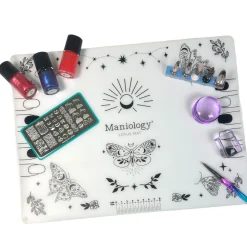 Silicone Nail Art Manicure Work Station - Lotus Mat 2.0