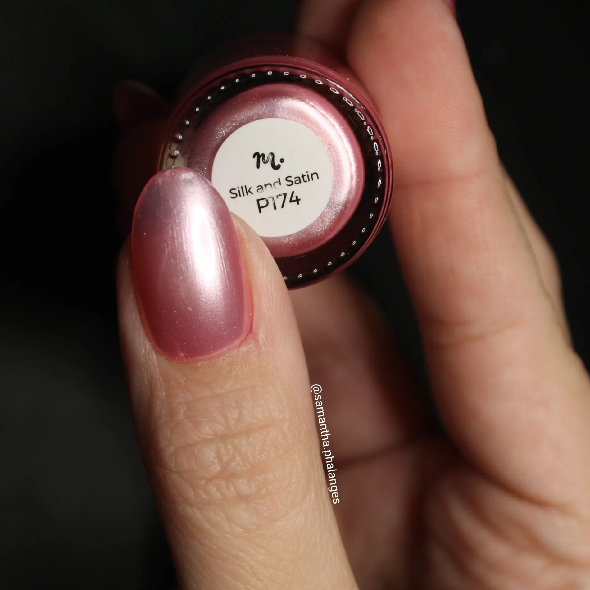 Silk and Satin (P174) - Pink Pearl Nail Polish