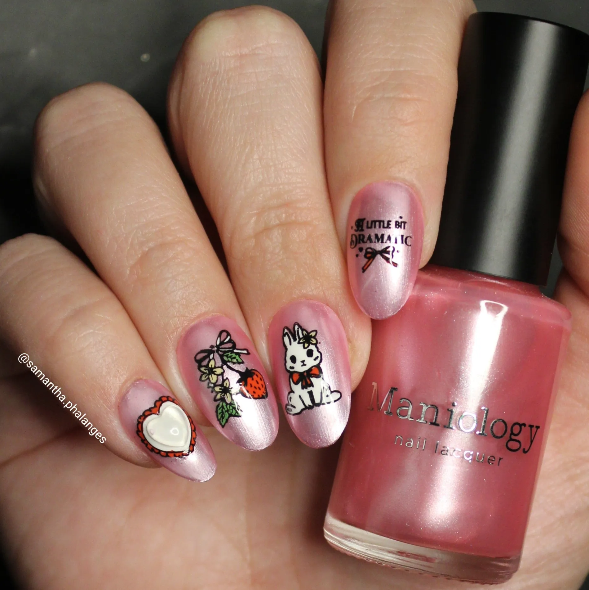 Silk and Satin (P174) - Pink Pearl Nail Polish