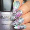 Silver Screen (B541) - Sheer Metallic Silver Stamping Polish