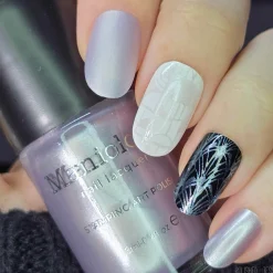 Silver Screen (B541) - Sheer Metallic Silver Stamping Polish