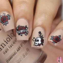 Skin Deep (B325) - Nude Peach Stamping Polish