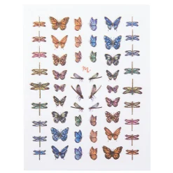Sky Dancers - 2pc Nail Art Sticker Set