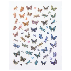 Sky Dancers - 2pc Nail Art Sticker Set