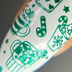 Sleigh Day: Fir Sure (B495) - Green Metallic Stamping Polish