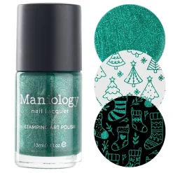 Sleigh Day: 3-Piece Metallic Stamping Polish Set