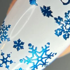 Sleigh Day: Twinkle Toes (B497) - Blue Metallic Stamping Polish