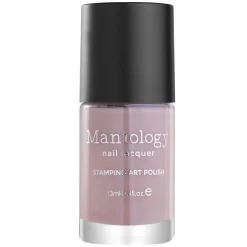 Snowflake Waltz Collection: Ballet Flats (B231)- Nude Pink Cream Stamping Polish