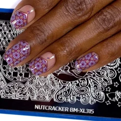 Snowflake Waltz Collection: Marzipan (B228) - Mauve Creme Stamping Polish