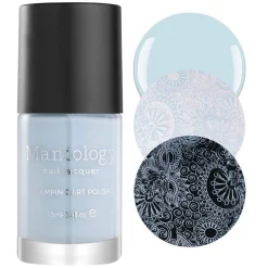Snowflake Waltz: 6-Piece Stamping Art Polish Set