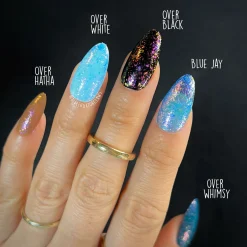 Songbird: 3-Piece Jelly Flakies Topper Nail Polish Set