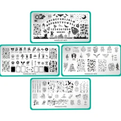 Sorcery & Spells: Set of 4 Nail Stamping Plates
