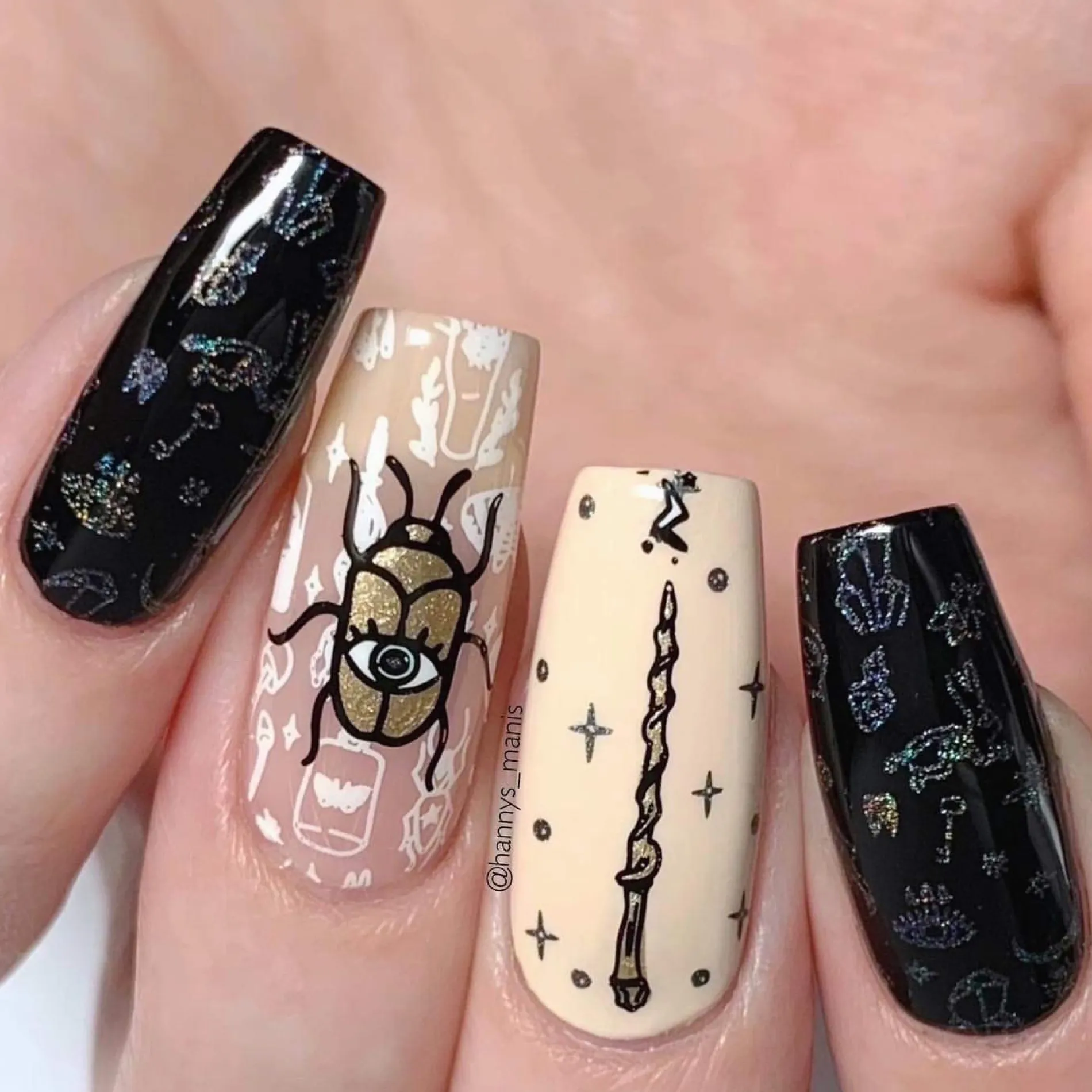 Sorcery & Spells: Set of 4 Nail Stamping Plates