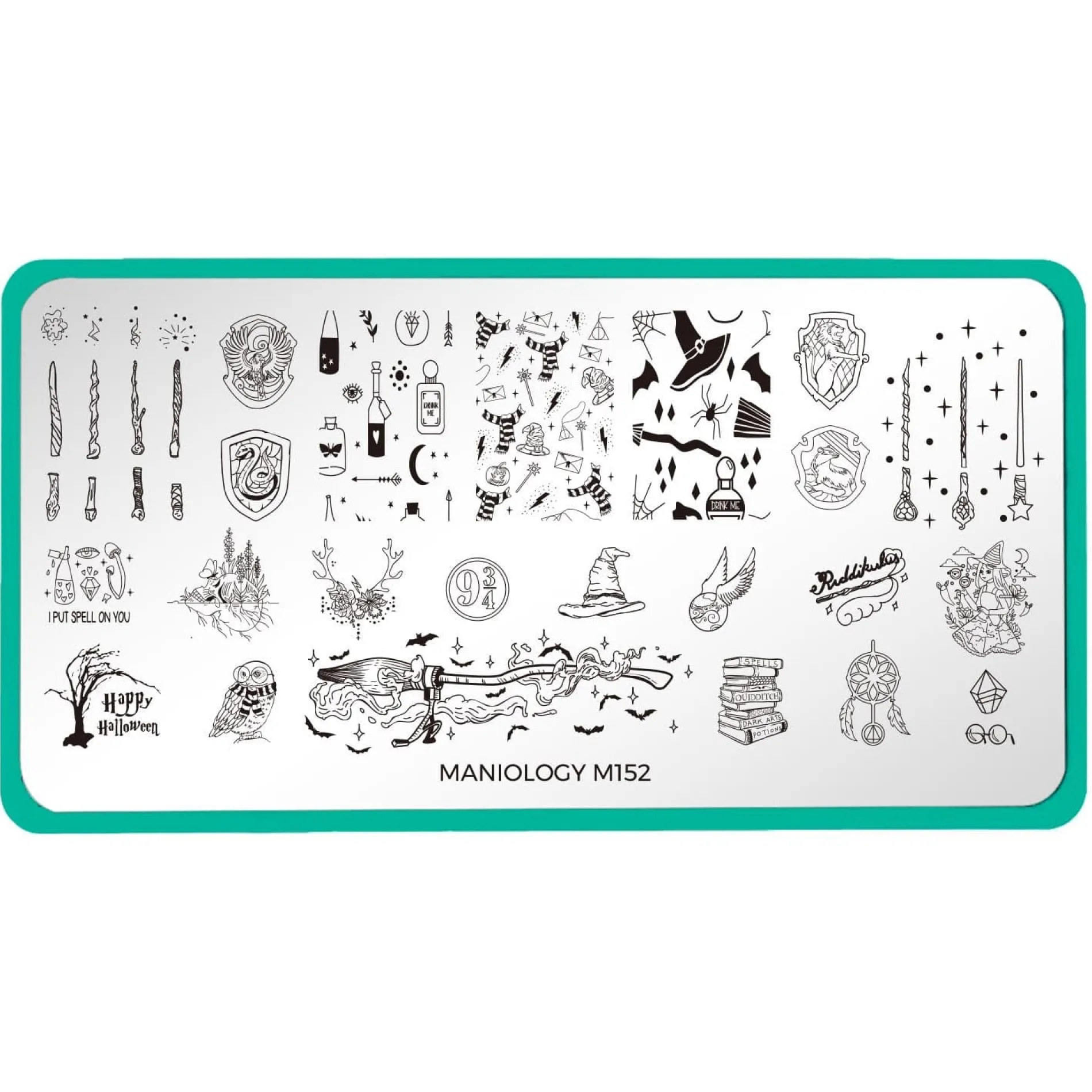 Sorcery & Spells: Set of 4 Nail Stamping Plates
