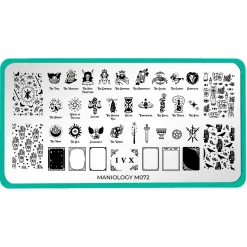 Sorcery & Spells: Set of 4 Nail Stamping Plates