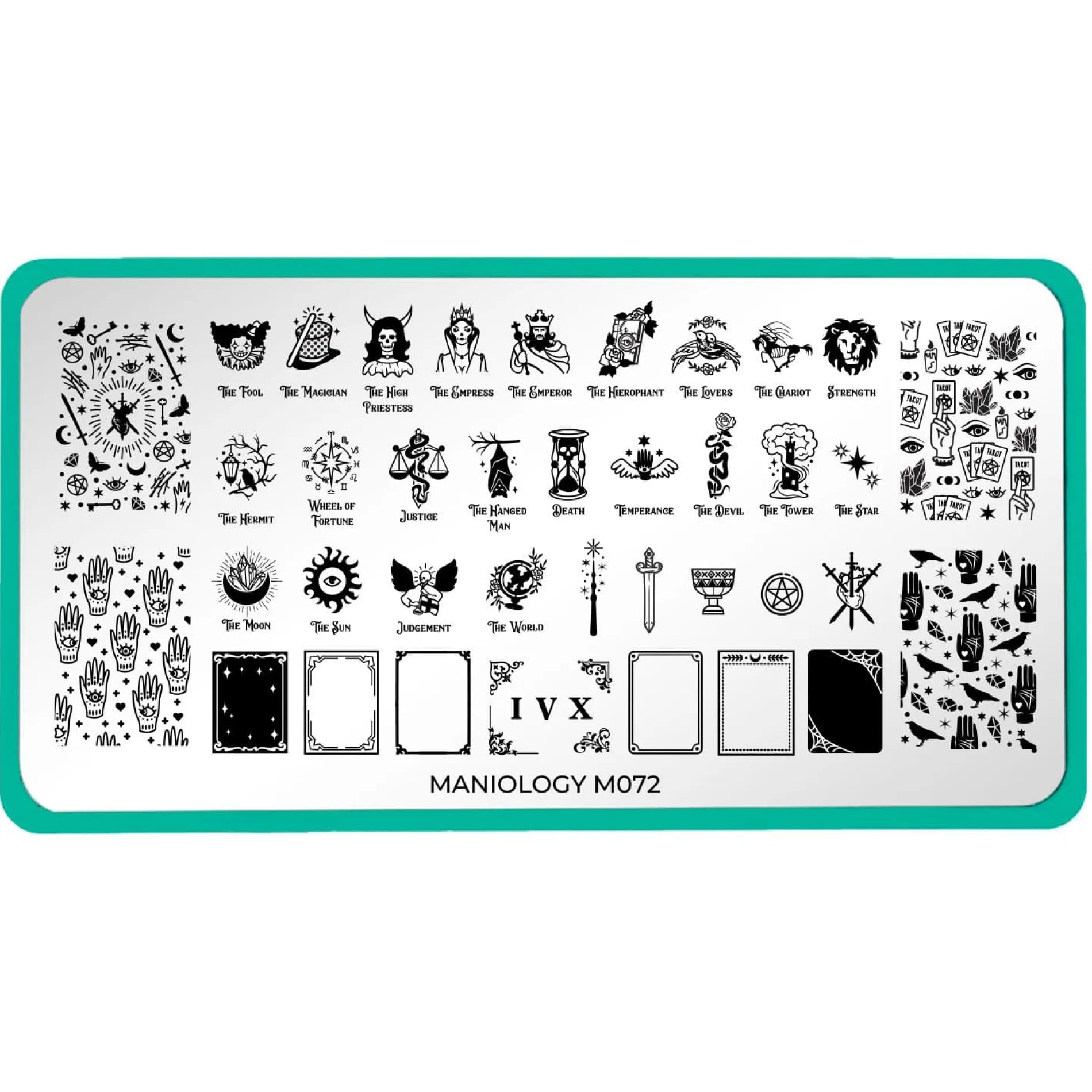 Sorcery & Spells: Set of 4 Nail Stamping Plates