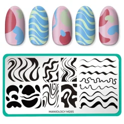 Special FX: Making Waves (m285) - Nail Stamping Plate