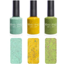 Spring Sonata: 3-Piece Creamy Flakies Nail Polish Set