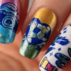 Stamp For A Cause: Hawaii Arts Alliance (M218) - Nail Stamping Plate