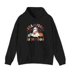 Stamping is my BOO - Heavy Blend Hoodie Sweatshirt