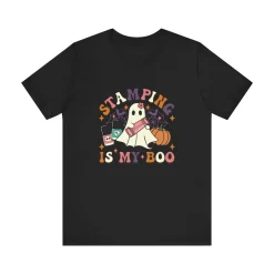 Stamping is my BOO - Short Sleeve T-shirt