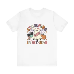 Stamping is my BOO - Short Sleeve T-shirt