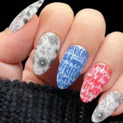 Star Spangled (M503) - Nail Stamping Plate