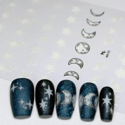 Star Struck (MS-112) - Glow In The Dark Nail Art Sticker