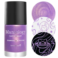 Stellar (B434) - Duochrome Purple Stamping Polish