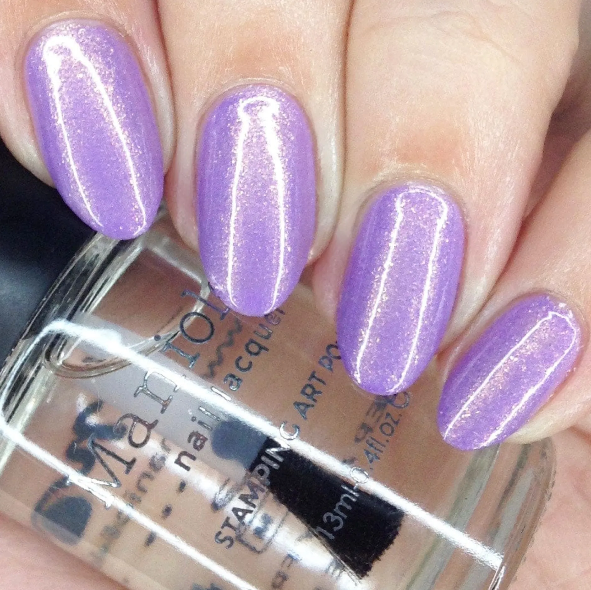 Stellar (B434) - Duochrome Purple Stamping Polish