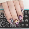 Sugar Skulls (M622) - Nail Stamping Plate