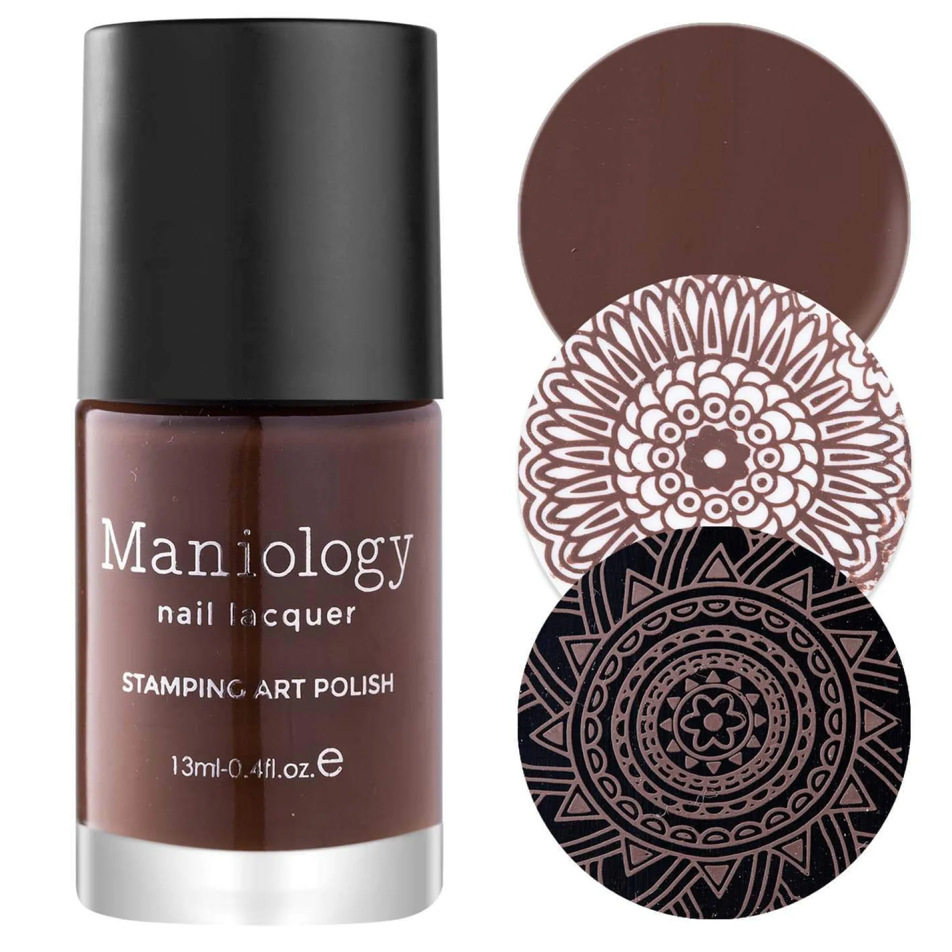 Sugar + Spice: Cocoa (B351) - Chocolate Brown Stamping Polish