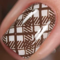 Sugar + Spice: Cocoa (B351) - Chocolate Brown Stamping Polish