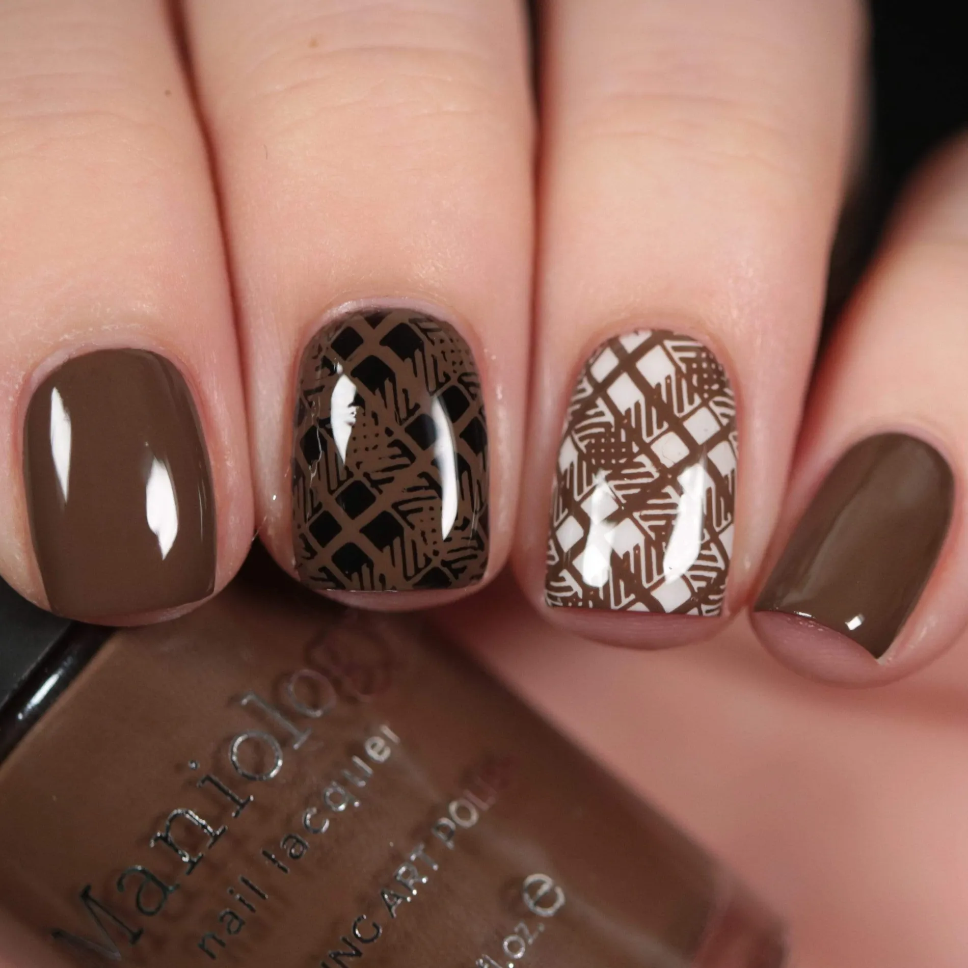 Sugar + Spice: Cocoa (B351) - Chocolate Brown Stamping Polish