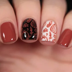 Sugar + Spice: Nutmeg (B352) - Clay Red-Orange Stamping Polish