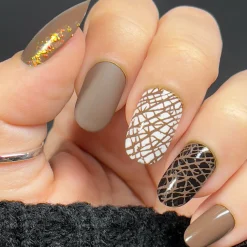 Sugar + Spice: 3-Piece Cream Stamping Art Polish Set