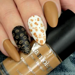 Sugar + Spice: 3-Piece Cream Stamping Art Polish Set