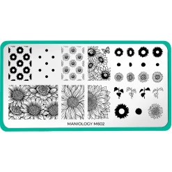 Sunflower Fields (M602) - Nail Stamping Plate
