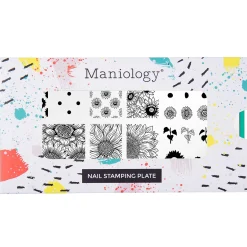 Sunflower Fields (M602) - Nail Stamping Plate