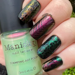 Sunrays: 3-Piece Aurora Duochrome Stamping Polish Set