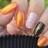 Sunset Glow (B553) - Shimmer Orange Stamping Polish