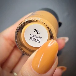 Sunshower: Marigold (B508) - Yellow Orange Cream Stamping Polish