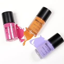 Sunshower: 3-Piece Cream Stamping Polish Set