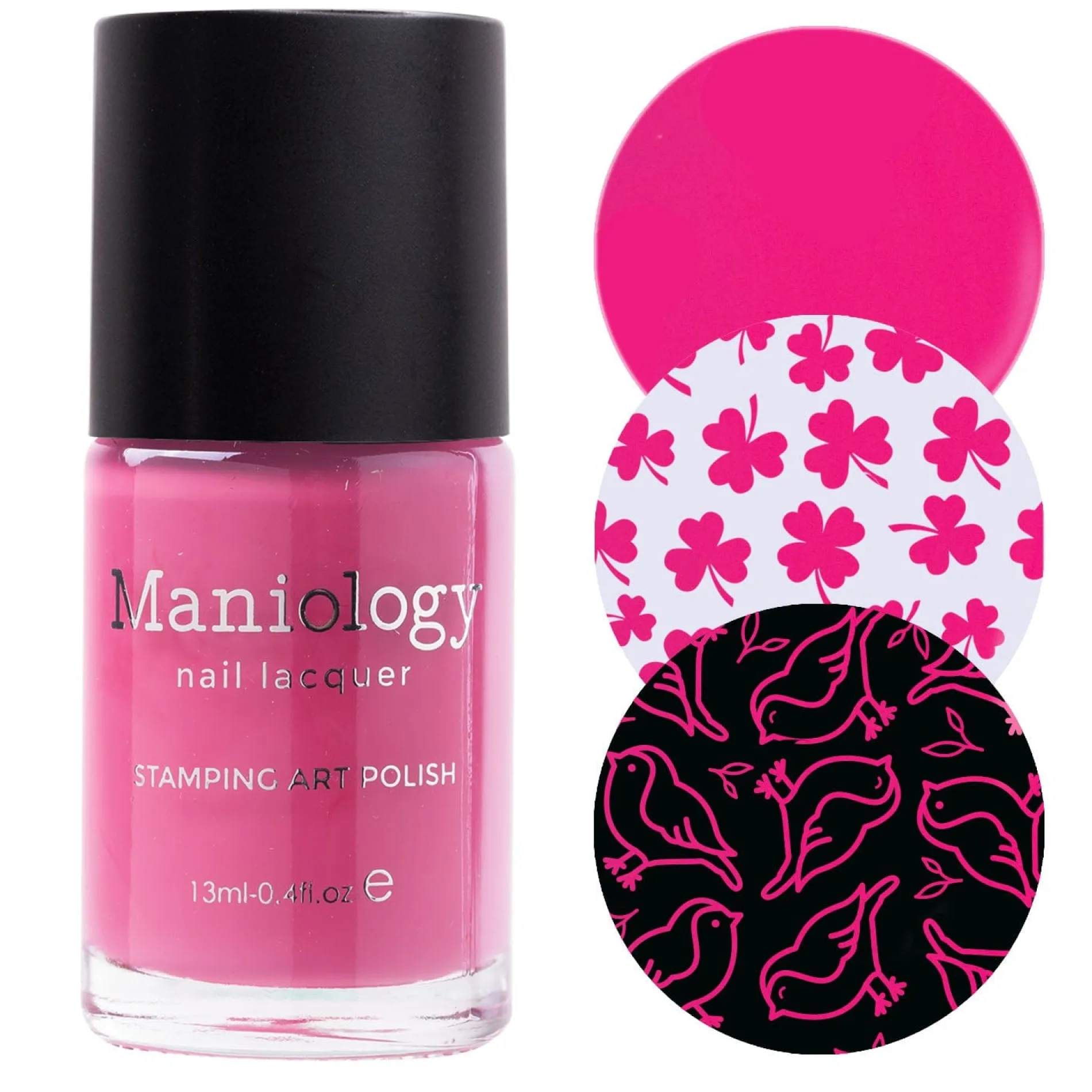 Sunshower: Rosebud (B507) - Pink Cream Stamping Polish