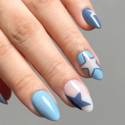 Supernova Press On Nails - Short Almond