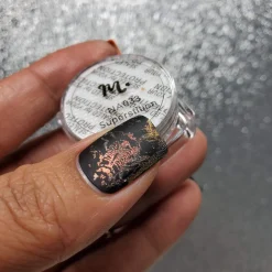 Superstition (NA033) - Copper Orange Holographic Duochrome Nail Art Powder