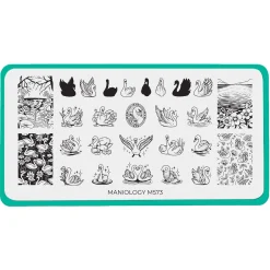 Swan Lake (M573) - Nail Stamping Plate