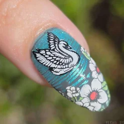 Swan Lake (M573) - Nail Stamping Plate