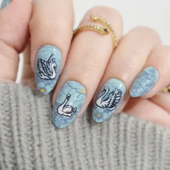 Swan Lake (M573) - Nail Stamping Plate